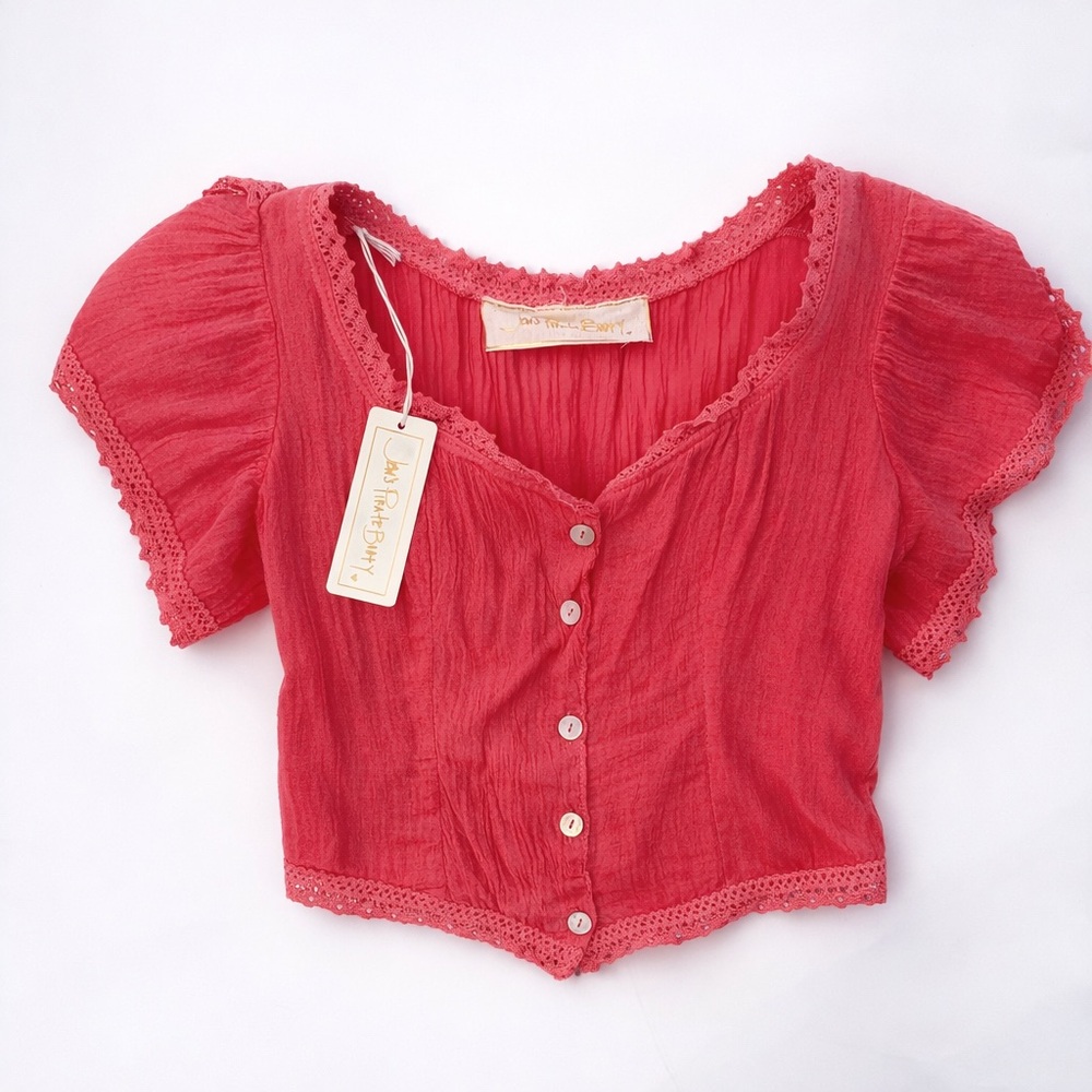 NWT Jen’s Pirate Booty top small